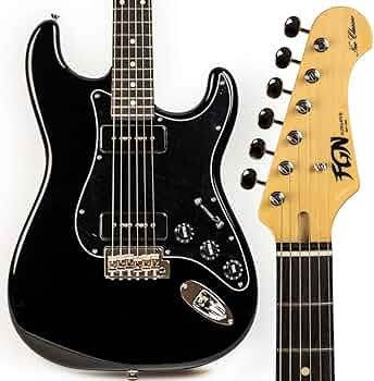 Amazon | FUJIGEN NST120RAL-BK BLACK フジゲン エレキギター | エレキ